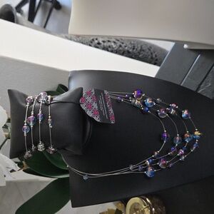 Paparazzi Oil Spill Multi-Strand Necklace Set NWT